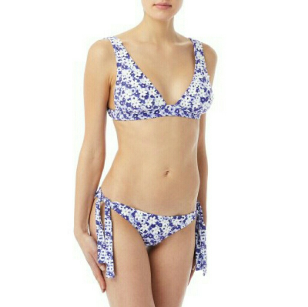 NWT Michael Kors floral bikini